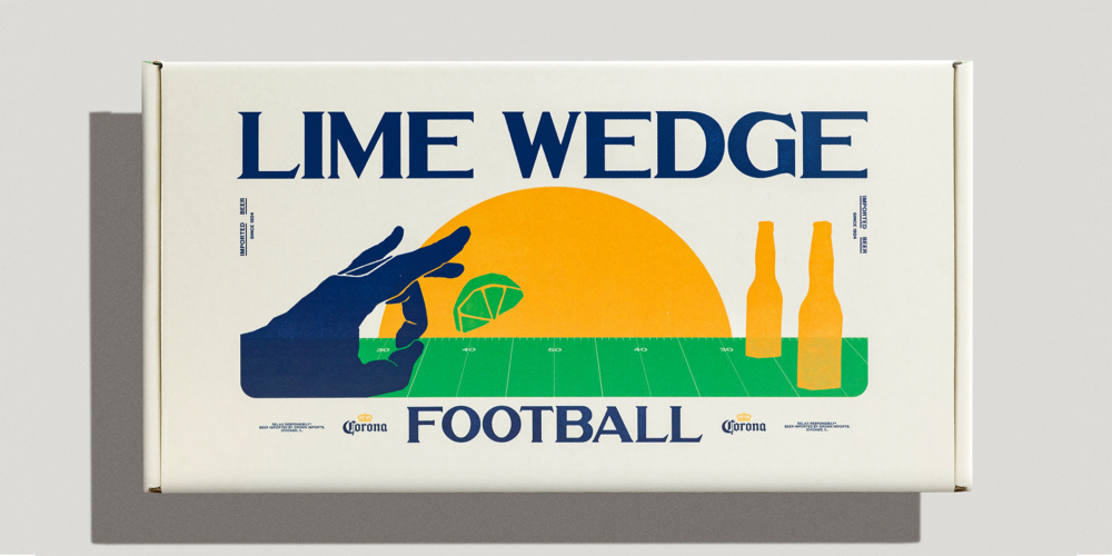 Lime Wedge Football